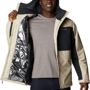 Columbia Men's XL Tipton Peak II Insulated Jacket - Fossil/Black